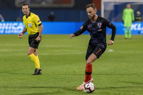 Zagreb Croácia Novembro 2018 Uefa Nations League Football Match Croácia — Fotografia de Stock