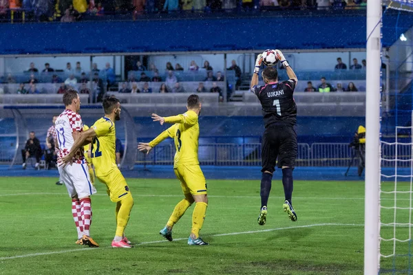 Zagreb Kroatia Syyskuu 2017 Euroopan Karsinnat 2018 Fifa World Cup — kuvapankkivalokuva