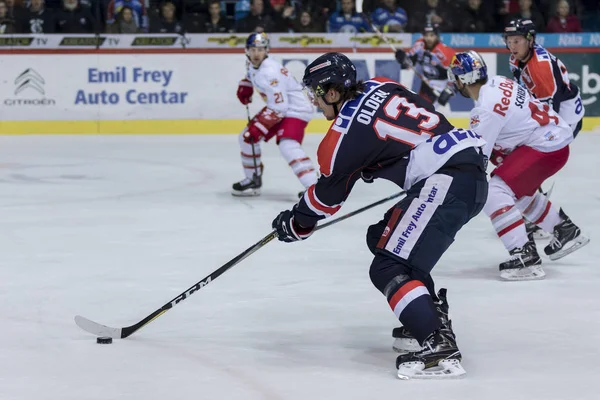 Zagreb Croatia November 2017 Ebel Ice Hockey League Match Medvescak — Stock Photo, Image