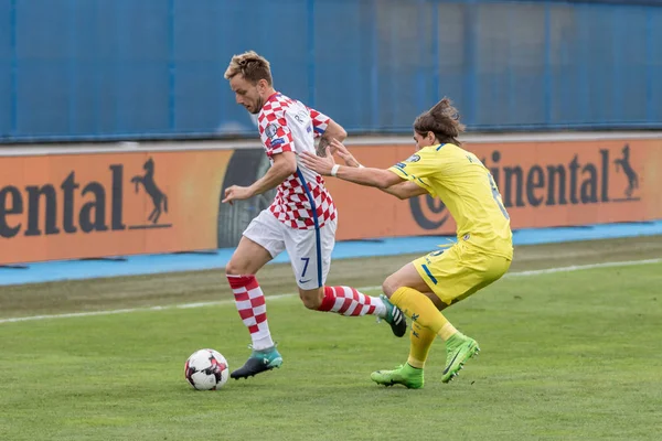 Záhřeb Chorvatsko Září 2017 Evropský Kvalifikátor Pro Světový Pohár 2018 — Stock fotografie