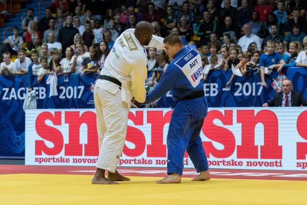 Zagreb Croacia Octubre 2017 Gran Premio Judo Ijf Zagreb 2017 —  Fotos de Stock