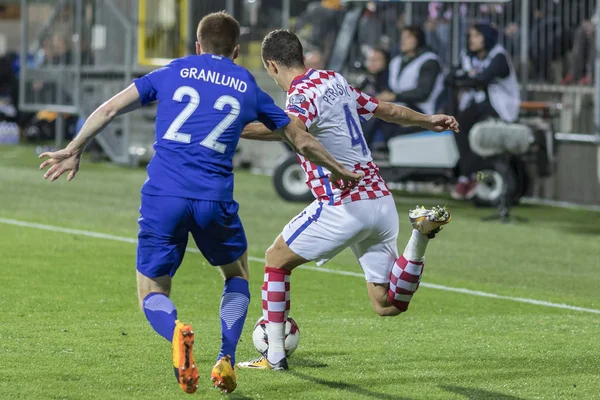 Rijeka Kroatien Oktober 2017 Qualifikation Für Die Fußball Weltmeisterschaft 2018 — Stockfoto