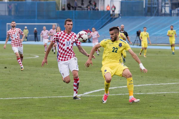 Zagreb Kroatië September 2017 Europese Kwalificatiewedstrijd Voor Het Wereldkampioenschap Voetbal — Stockfoto