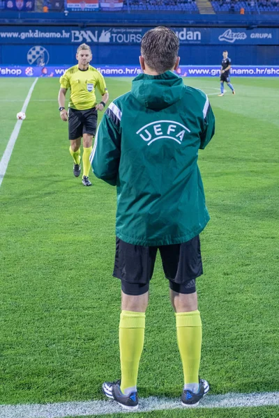 Zagreb Croatia Julho 2017 Uefa Europa League 3Rd Qualifying Game — Fotografia de Stock