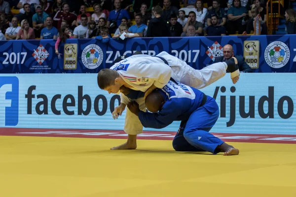 Zagreb Croacia Octubre 2017 Gran Premio Judo Ijf Zagreb 2017 — Foto de Stock