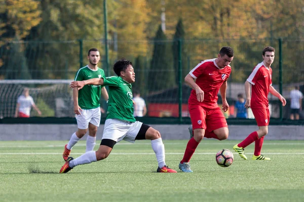 Zagreb Croazia Ottobre 2017 Terza Lega Calcistica Croata Maksimir Contro — Foto Stock