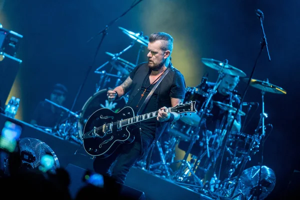 Zagreb Croacia Junio 2017 Zagreb Rockfest Guitarrista Culto Billy Duffy — Foto de Stock