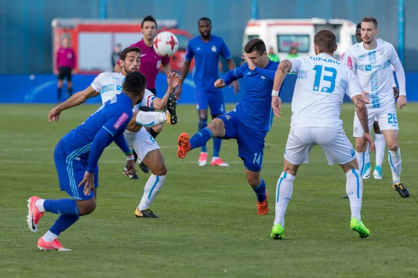 Zagreb Croatia October 2017 Croatian First Football League Game Gnk — Stock Photo, Image