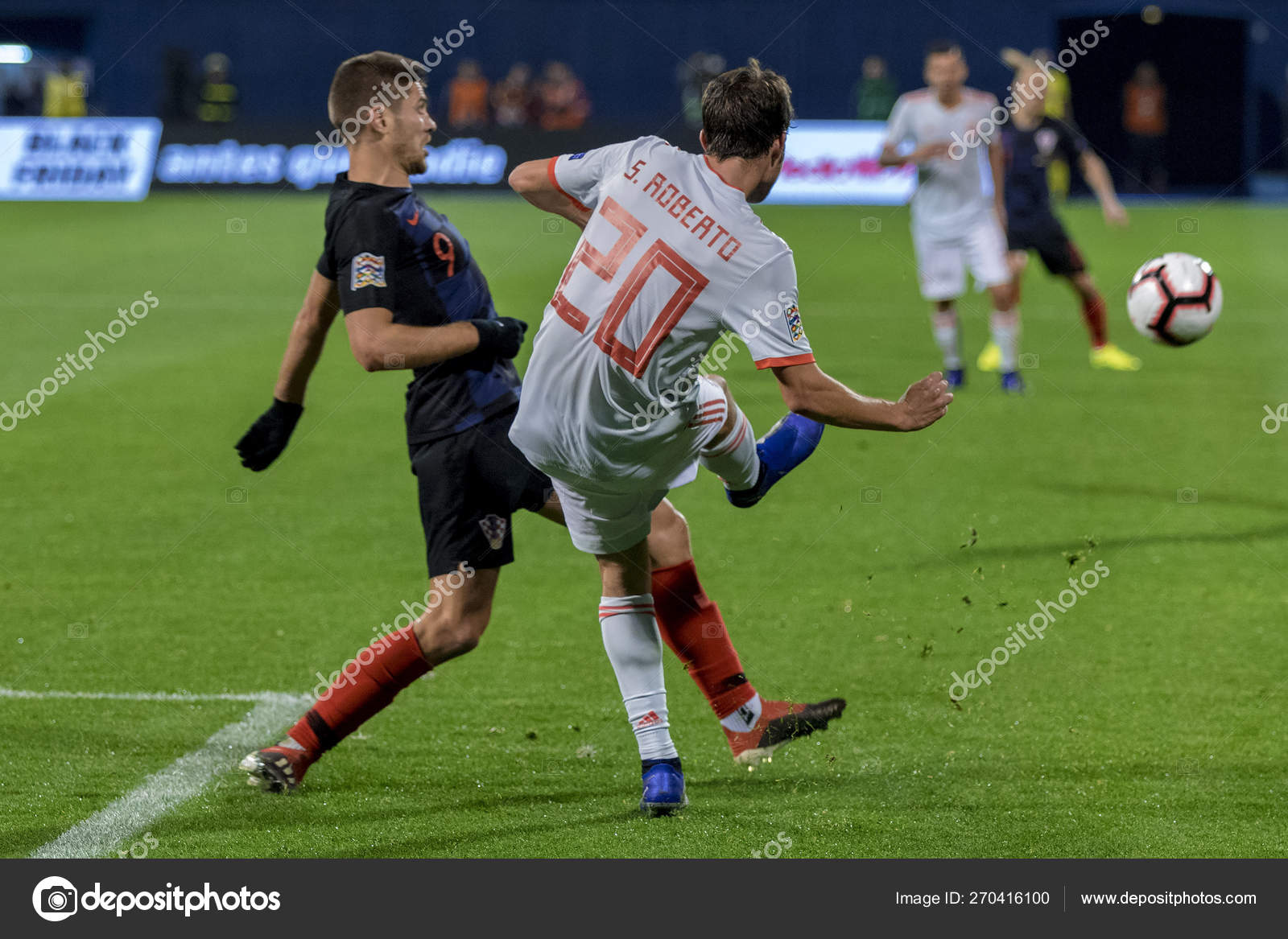 ZAGREB, CROATIA - JULY 13, 2019: Croatian league Supercup, GNK Dinamo vs. HNK  Rijeka. Players in action Stock Photo - Alamy