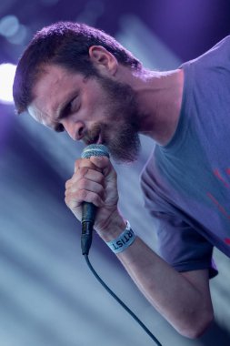 Zagreb, Hırvatistan - 27 Haziran 2017: Zagreb Rockfest 
