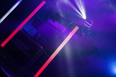 Zagreb, Hırvatistan - 30 Eylül 2018: Kvasir Dom Sportova 'da bir kişilik grup sahne aldı. 