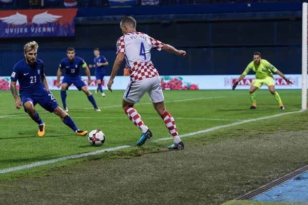 Zagreb Croatia November 2017 European Qualifier 2018 Fifa World Cup — Stock Photo, Image