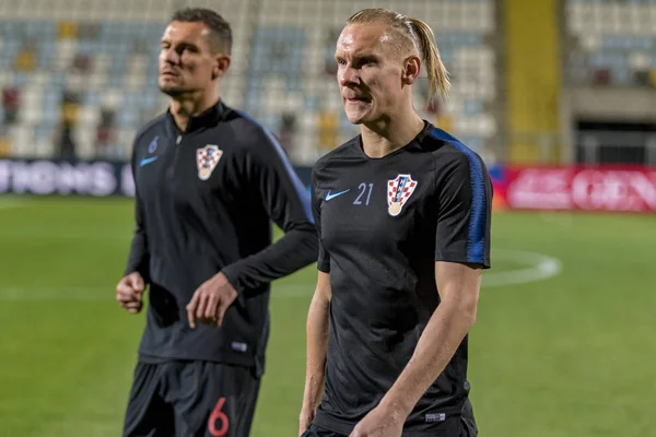 Rijeka Croácia Outubro 2018 Partida Futebol Liga Das Nações Uefa — Fotografia de Stock