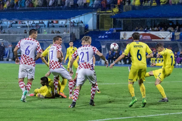 Zagreb Croatia September 2017 European Qualifier 2018 Fifa World Cup — Stock Photo, Image