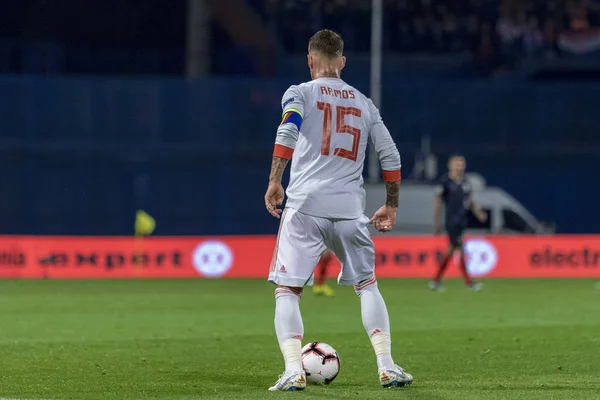 Zagreb Croatia November 2018 Uefa Nations League Football Match Croatia — Stok fotoğraf