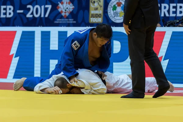 Zagreb Croacia Octubre 2017 Gran Premio Judo Ijf Zagreb 2017 — Foto de Stock