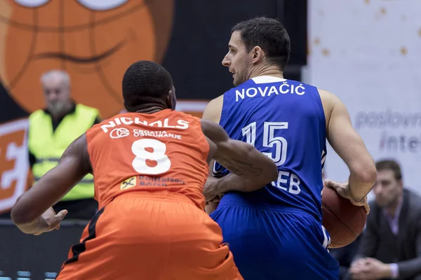 Záhřeb Chorvatsko Prosince 2017 Premijer Liga Cedevita Cibona Záhřeb Ivan — Stock fotografie