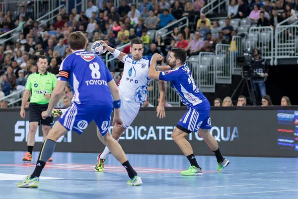 ザグレブ クロアチア 2017年9月23日 Ehf Velux Champions League Ppdザグレブ対Rk Pick Szeged — ストック写真