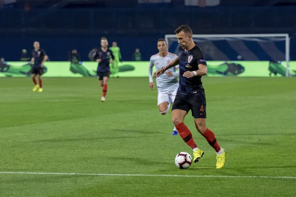 Zagreb Croácia Novembro 2018 Uefa Nations League Football Match Croácia — Fotografia de Stock