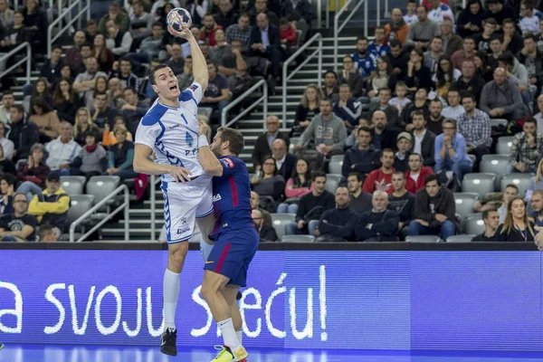 Zagreb Croatia November 2017 Ehf Velux Champions League Ppd Zagreb — 스톡 사진