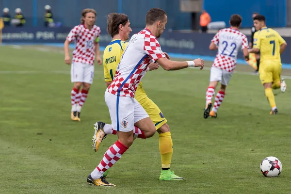 Zagreb Kroatien September 2017 Qualifikation Für Die Fußball 2018 Russland — Stockfoto