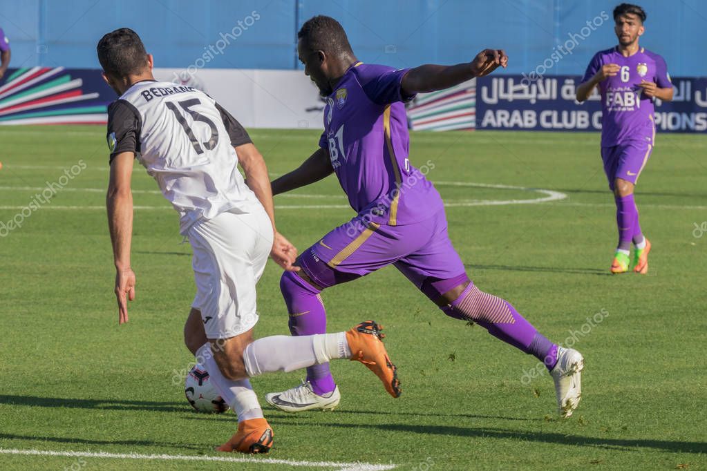 Zagreb Croatia July 31 18 Arab Club Champions Cup Al Ain Vs Es Setif In Action Ibrahim Diaky 18 Larastock