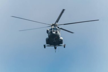 Rus askeri nakliye helikopteri havada