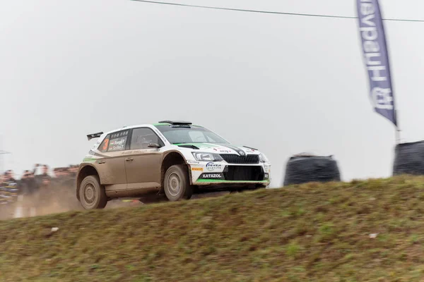 Sveta Nedelja Croacia Noviembre 2016 Rally Show Santa Domenica Peter — Foto de Stock