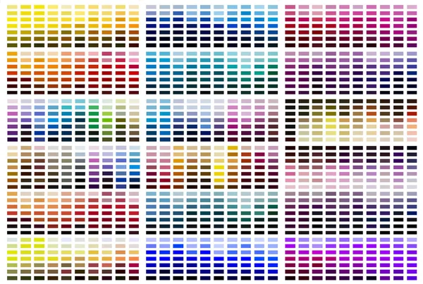 Palette Swatch Référence Couleur — Photo