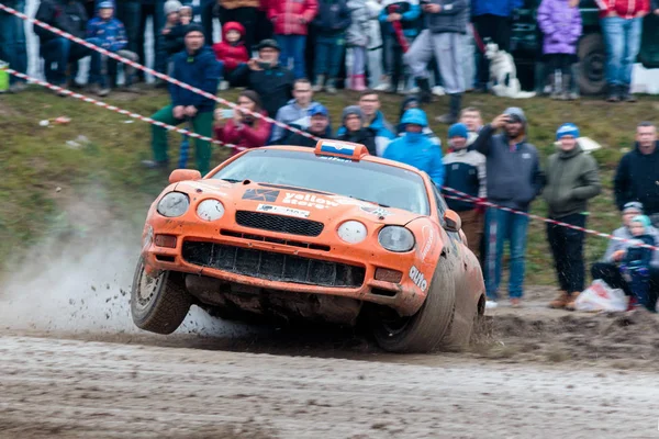 Sveta Nedelja Hırvatistan Kasım 2016 Ralli Gösterisi Santa Domenica Berakovic — Stok fotoğraf