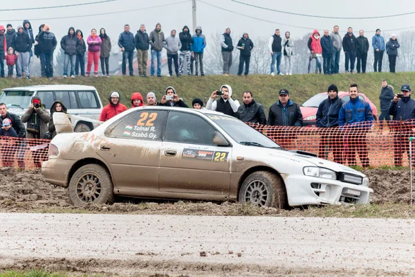 Sveta Nedelja Chorvatsko Listopadu 2016 Rally Show Santa Domenica Gyorgy — Stock fotografie