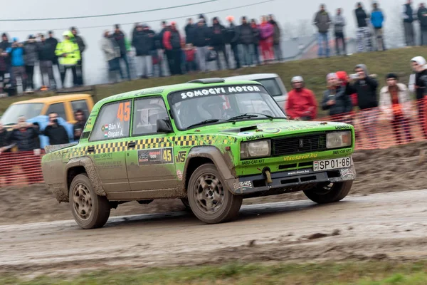 Sveta Nedelja Hırvatistan Kasım 2016 Ralli Gösterisi Santa Domenica Arpad — Stok fotoğraf