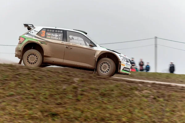 Sveta Nedelja Hırvatistan Kasım 2016 Ralli Gösterisi Santa Domenica Peter — Stok fotoğraf