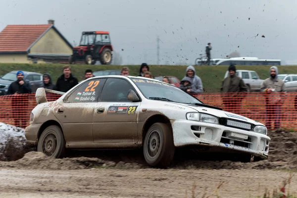 Sveta Nedelja Hırvatistan Kasım 2016 Ralli Gösterisi Santa Domenica Gyorgy — Stok fotoğraf