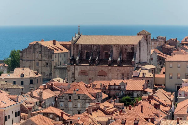 Kerk Van Ignatius Jezuïetenkerk Dubrovnik — Stockfoto