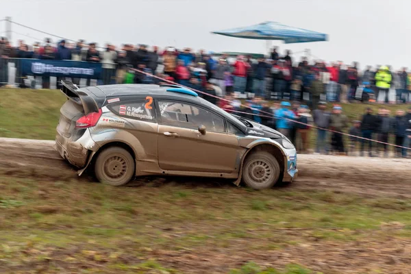 Sveta Nedelja Hırvatistan Kasım 2016 Ralli Gösterisi Santa Domenica Gerald — Stok fotoğraf