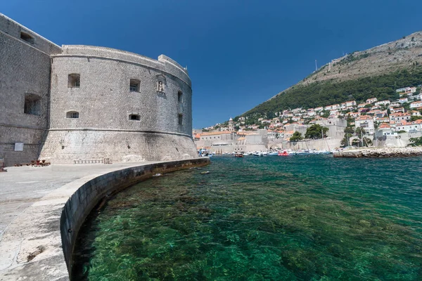 Szent János Erőd Dubrovnik Városában Croati — Stock Fotó