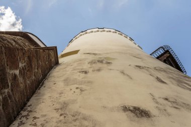 Trakoscan Kalesi'nde balkonlu kulelerden biri. Kale Kuzey Hırvatistan'da yer almaktadır. Trakoscan 13.).