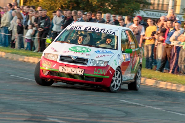 Zagreb Croacia Septiembre 2014 41º Evento Carreras Coches Ina Delta — Foto de Stock