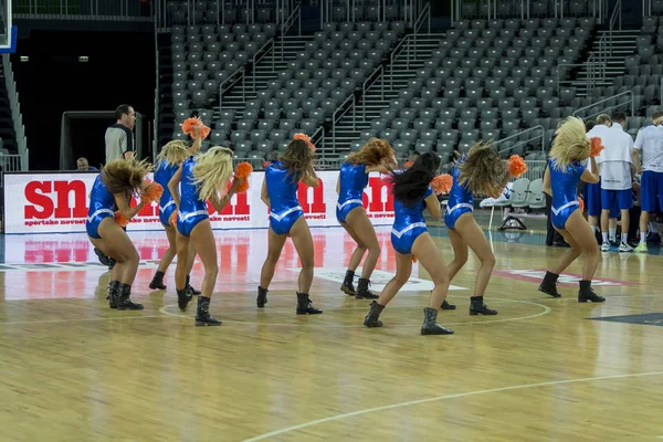 Zagreb Kroatien Augusti 2015 Förberedelsematchen Inför Eurobasket 2015 Mellan Israel — Stockfoto