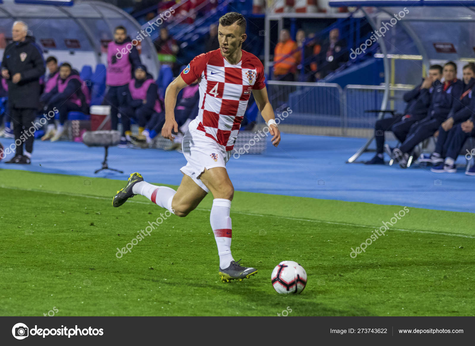 Zagreb Croatia March 19 Uefa Euro Qualifying Croatia Azerbaijan Stock Editorial Photo C Dariozg