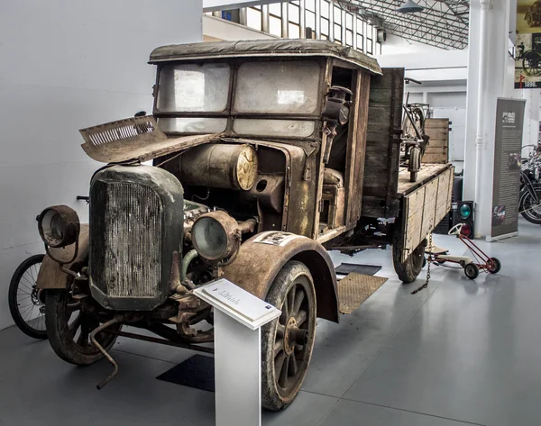ZAGREB, CROATIA -  FEBRUARY 23, 2014: Car museum Ferdinand Budicki, first car museum in Zagreb, Croatia