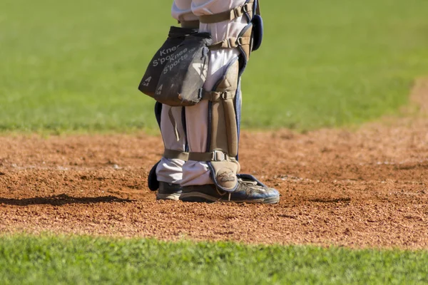 Zagrzeb Chorwacja Października 2014 Mecz Baseballa Baseball Club Zagrzeb Białej — Zdjęcie stockowe