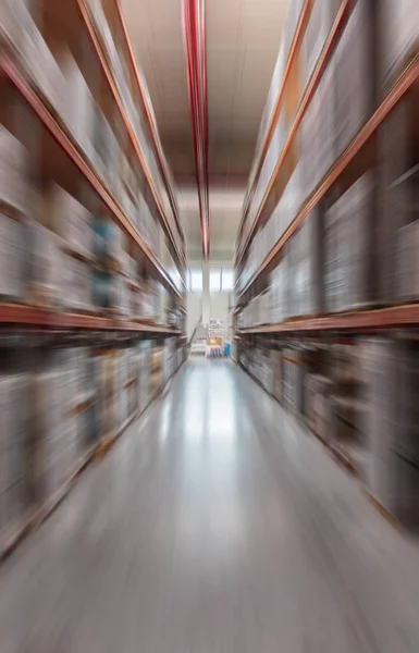 Printing House Storage Goods Modern Warehouse Large Presses Have Need — Stock Photo, Image