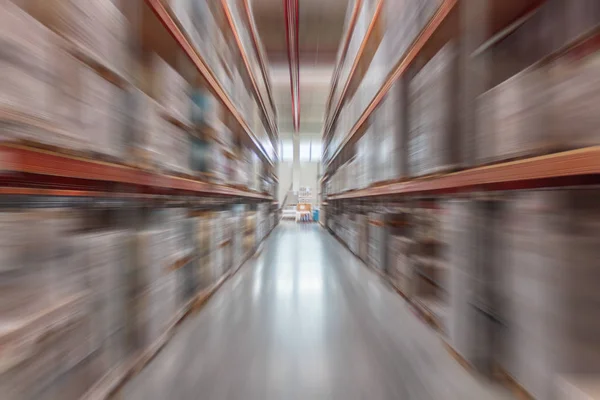 Printing House Storage Goods Modern Warehouse Large Presses Have Need — Stock Photo, Image