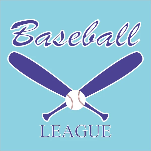 Pipistrelli da baseball — Vettoriale Stock