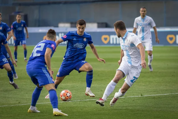 Zagreb Croatie Juillet 2019 Supercoupe Ligue Croate Gnk Dinamo Hnk — Photo