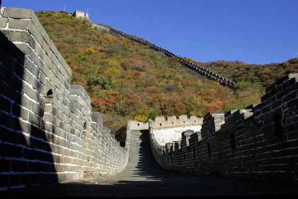 Grande Muraille Chine Près Mutianyu — Photo