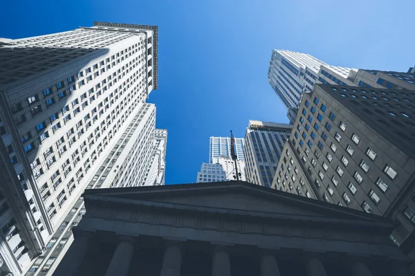 Wall Street New York City — Stockfoto