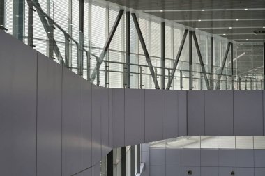 Kuala Lumpur Merkez istasyonu modern koridor